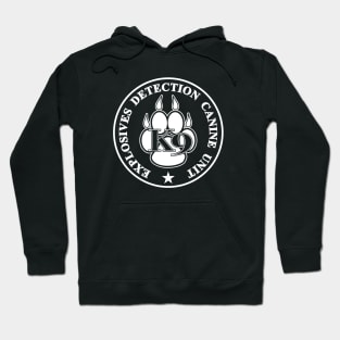 K9 Explosives Detection Canine Unit Hoodie